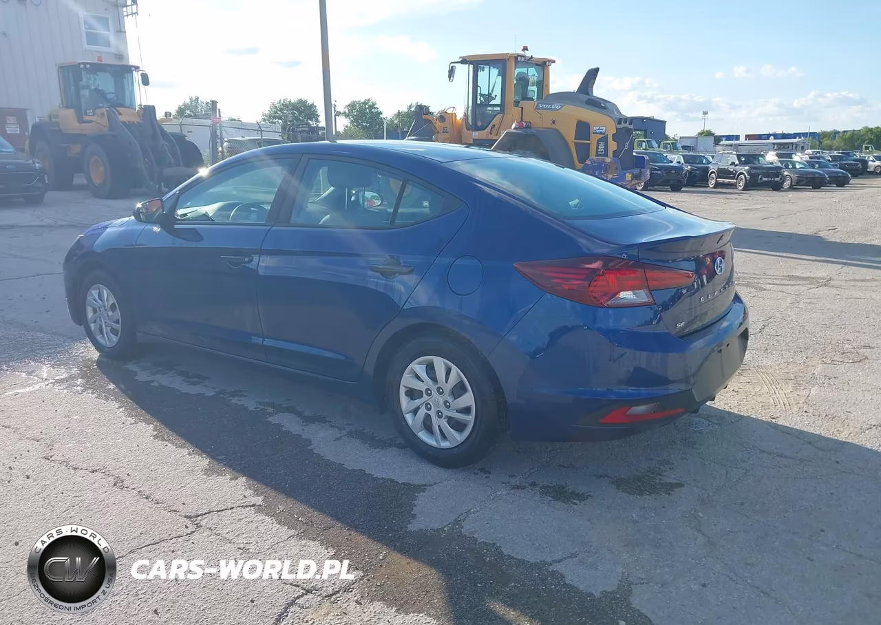 2020 Hyundai Elantra Se VIN:5NPD74LF9LH601516 - 3