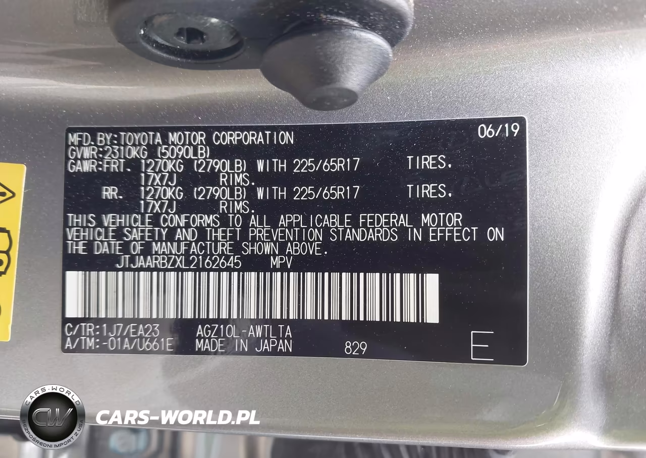 2020 Lexus Nx 300 Base VIN:JTJAARBZXL2162645 - 9