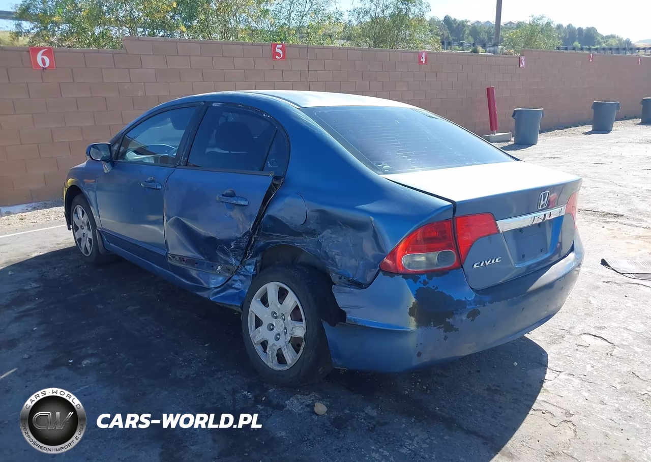 2011 Honda Civic Lx VIN:2HGFA1F54BH514160 - 3