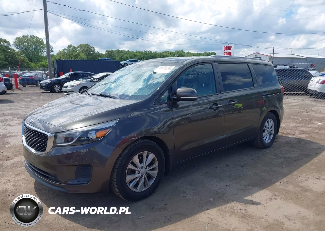 2017 Kia Sedona Lx VIN:KNDMB5C12H6324721 - 2