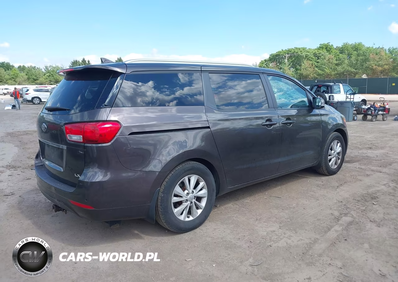 2017 Kia Sedona Lx VIN:KNDMB5C12H6324721 - 4