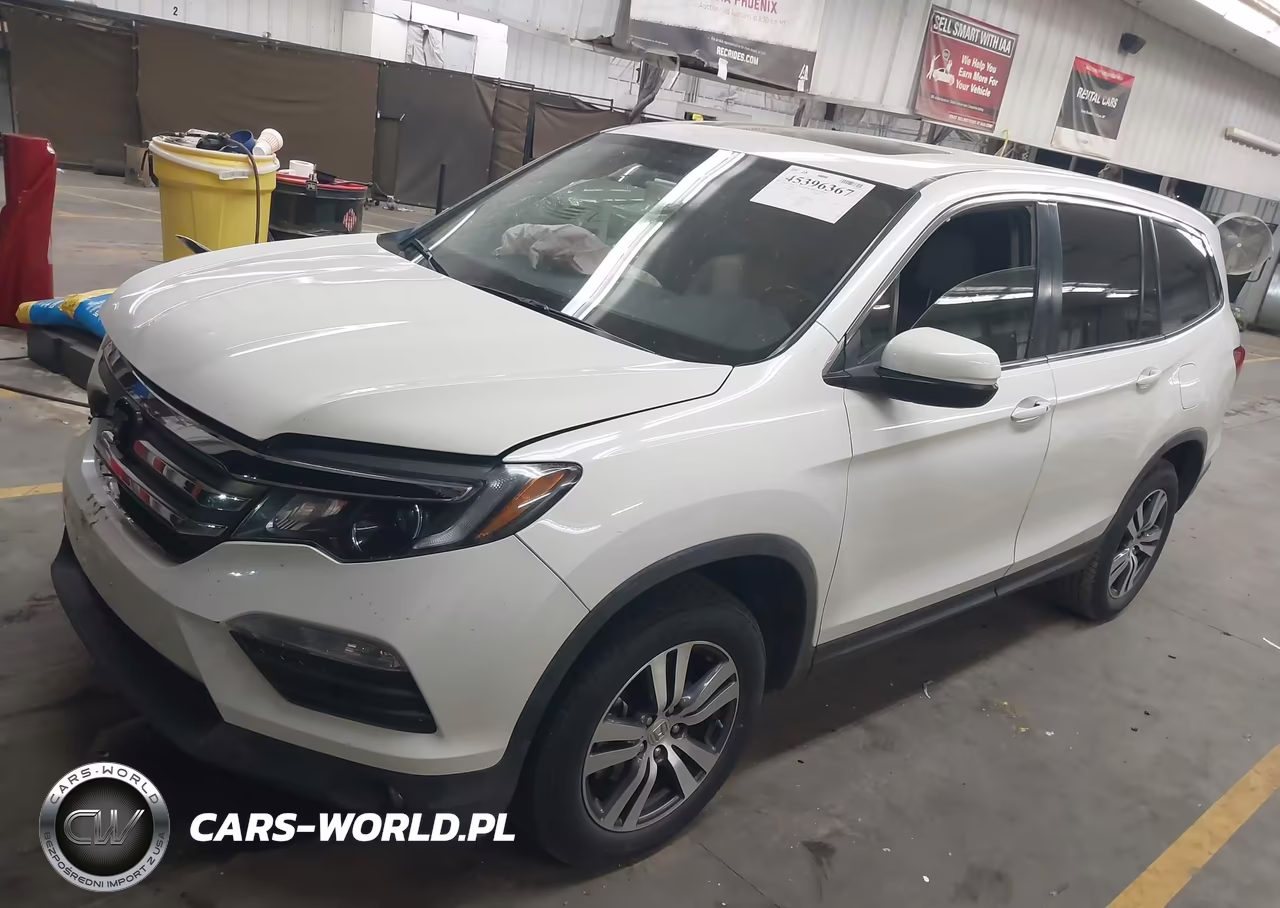 2016 Honda Pilot Ex-L VIN:5FNYF6H59GB095092 - 2