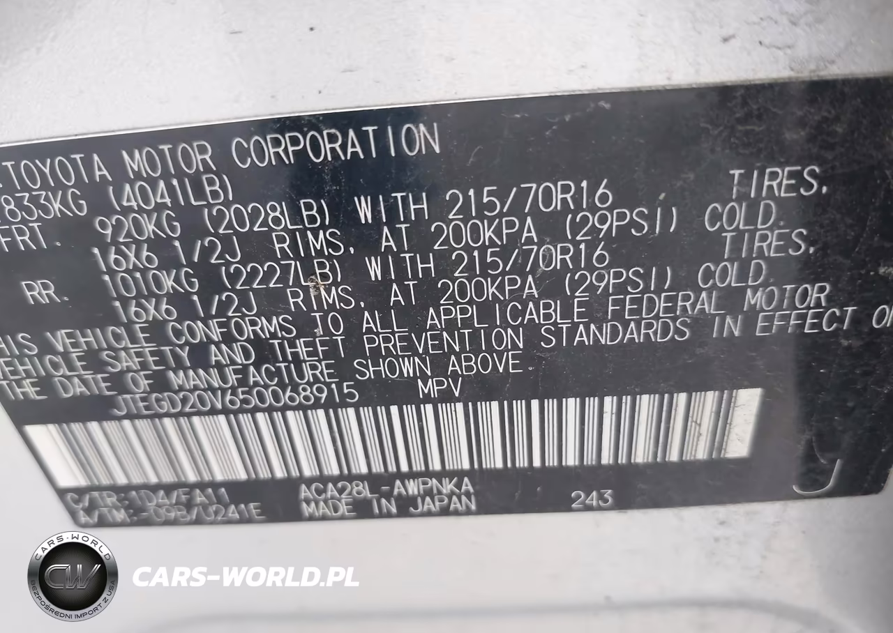2005 Toyota Rav4 VIN:JTEGD20V650068915 - 9