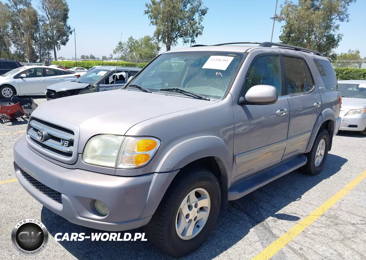 2001 Toyota Sequoia Limited V8 VIN:5TDZT38A71S049580 - 2
