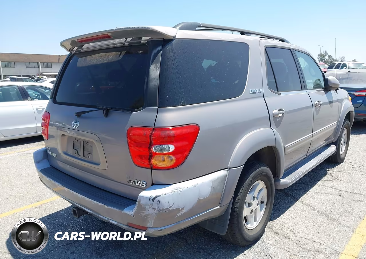 2001 Toyota Sequoia Limited V8 VIN:5TDZT38A71S049580 - 4
