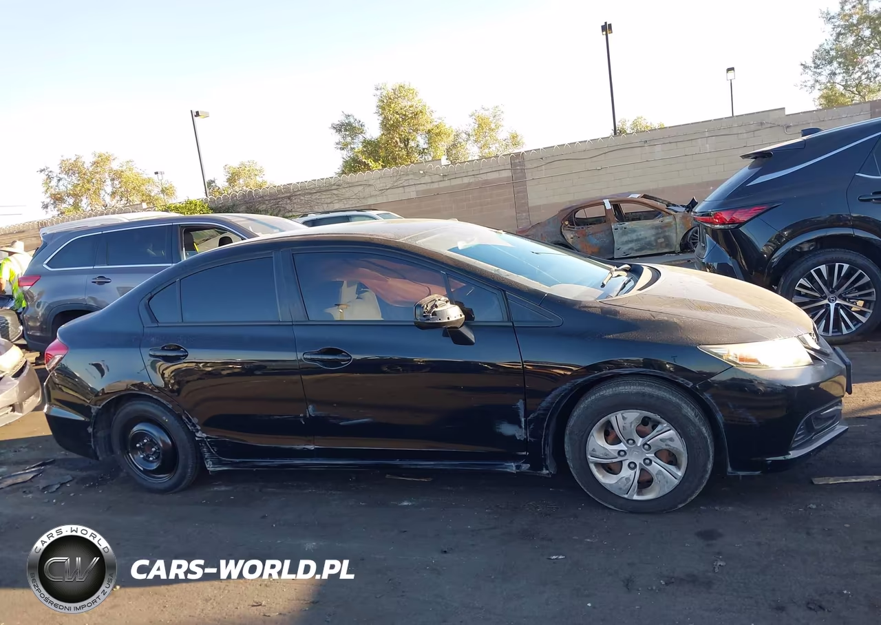 2013 Honda Civic Lx VIN:19XFB2F54DE252558 - 13