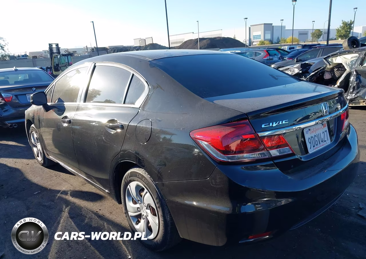2013 Honda Civic Lx VIN:19XFB2F54DE252558 - 14