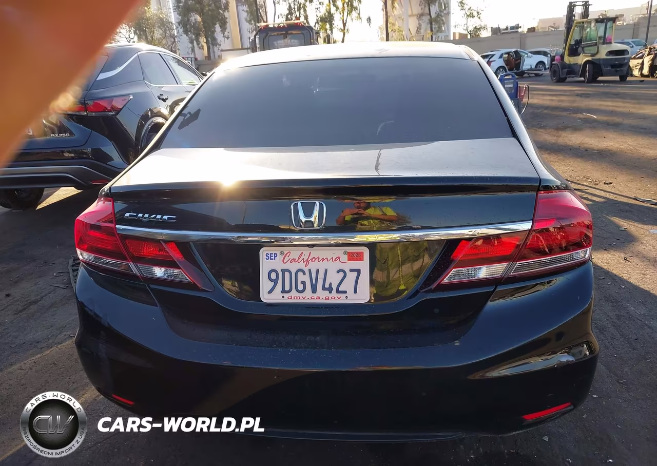 2013 Honda Civic Lx VIN:19XFB2F54DE252558 - 16