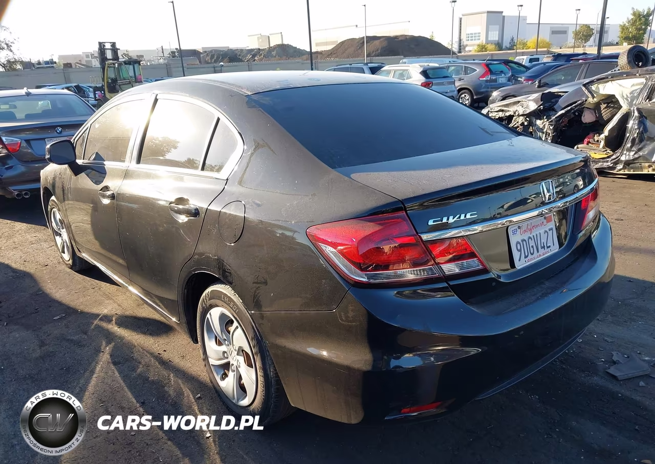 2013 Honda Civic Lx VIN:19XFB2F54DE252558 - 3