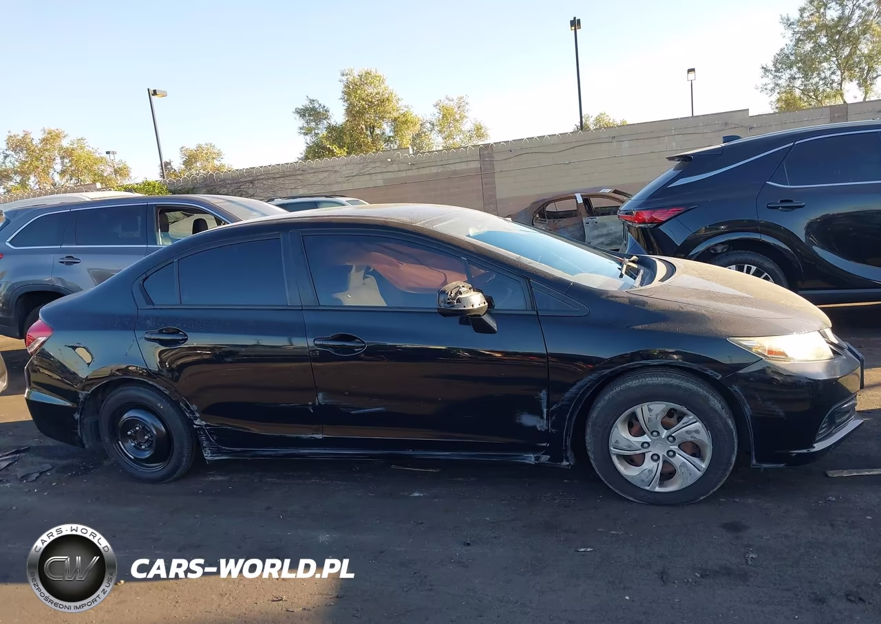 2013 Honda Civic Lx VIN:19XFB2F54DE252558 - 6