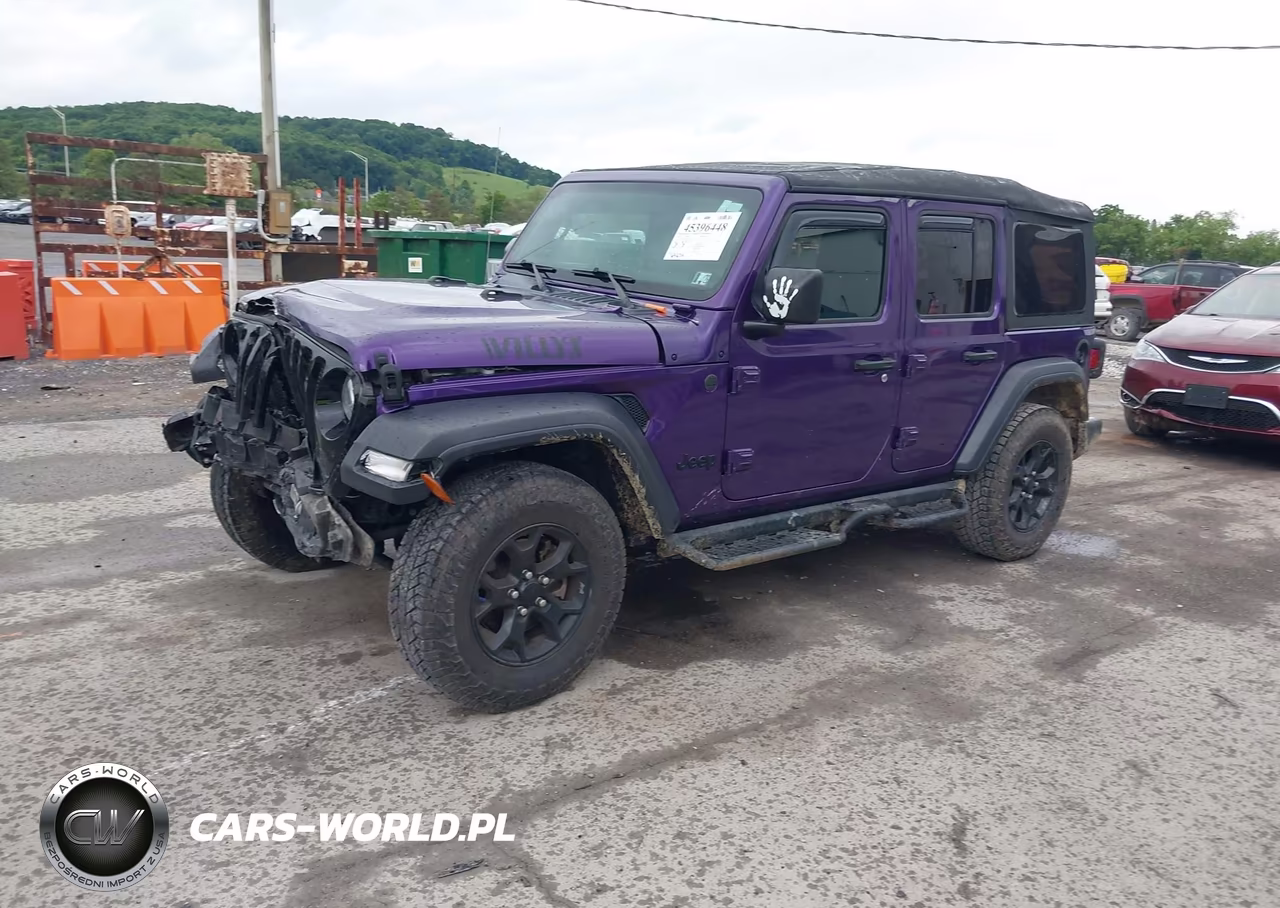2023 Jeep Wrangler 4-Door Willys Sport 4X4 VIN:1C4HJXDN8PW533722 - 2