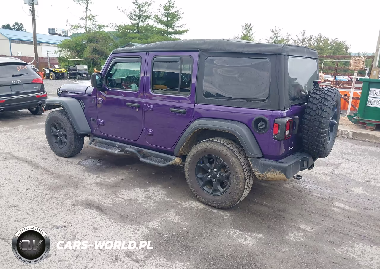 2023 Jeep Wrangler 4-Door Willys Sport 4X4 VIN:1C4HJXDN8PW533722 - 3