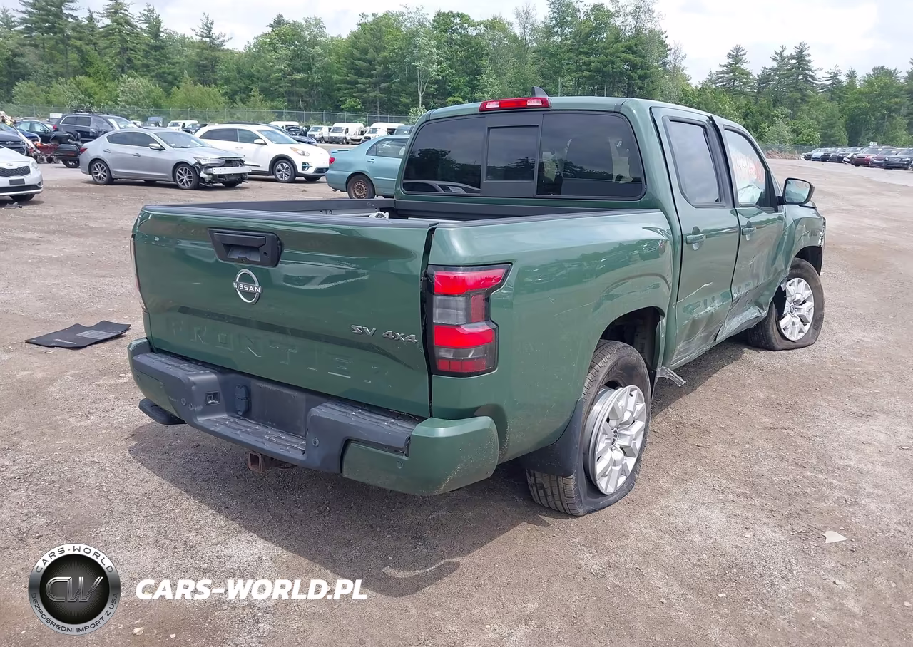 2022 Nissan Frontier Sv 4X4 VIN:1N6ED1EK7NN626761 - 4