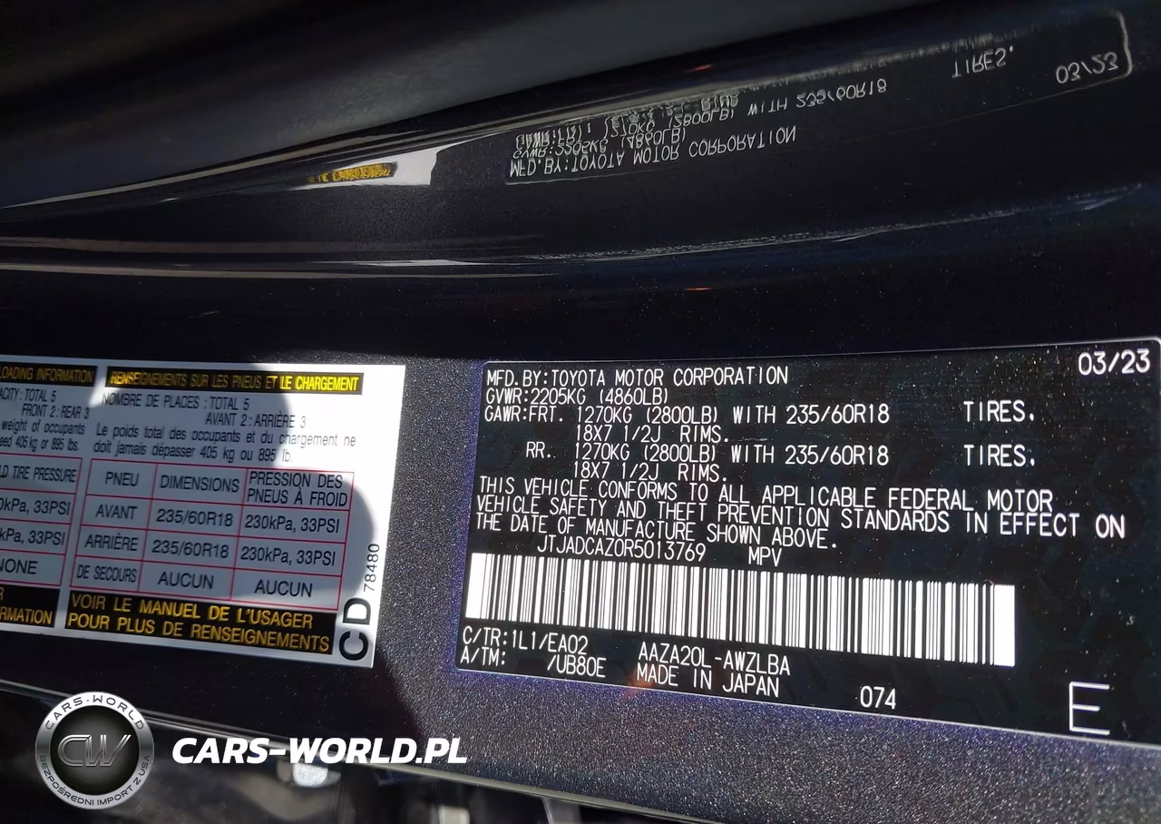 2024 Lexus Nx 250 VIN:JTJADCAZ0R5013769 - 9