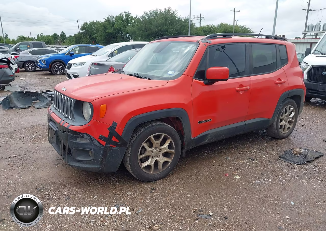 2016 Jeep Renegade Latitude VIN:ZACCJABT7GPD85391 - 2