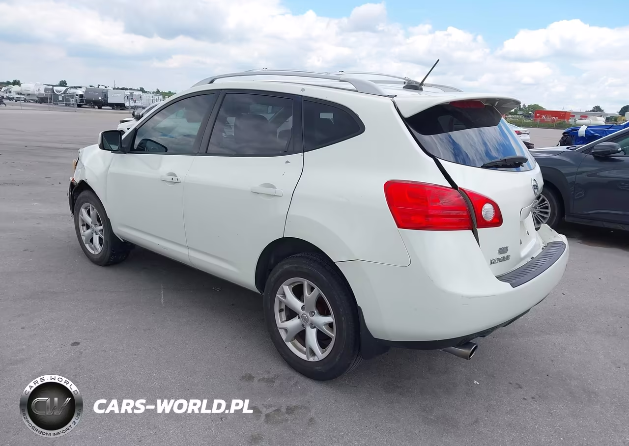 2009 Nissan Rogue Sl VIN:JN8AS58T09W324283 - 3
