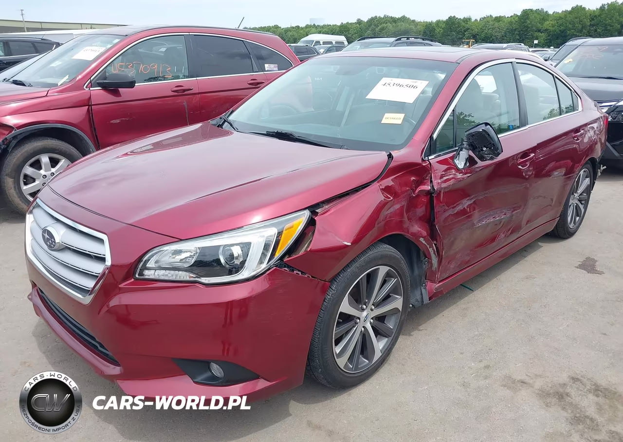 2016 Subaru Legacy 2.5I Limited VIN:4S3BNBN66G3013024 - 2