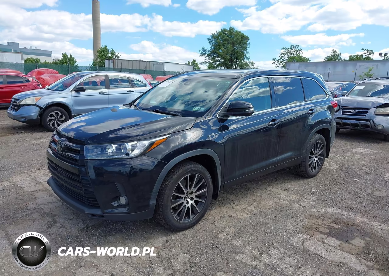 2017 Toyota Highlander Se VIN:5TDJZRFH7HS427373 - 2