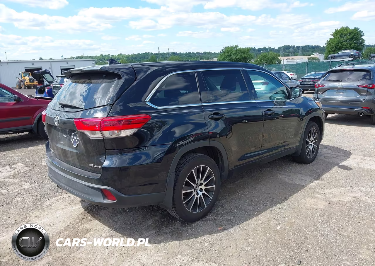 2017 Toyota Highlander Se VIN:5TDJZRFH7HS427373 - 4