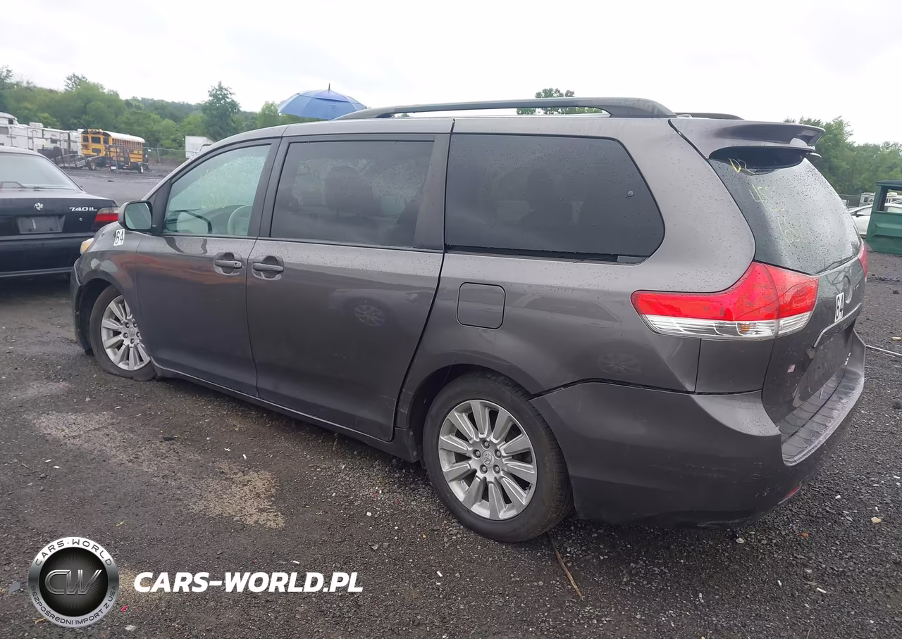 2012 Toyota Sienna Xle 7 Passenger VIN:5TDDK3DC5CS038875 - 3