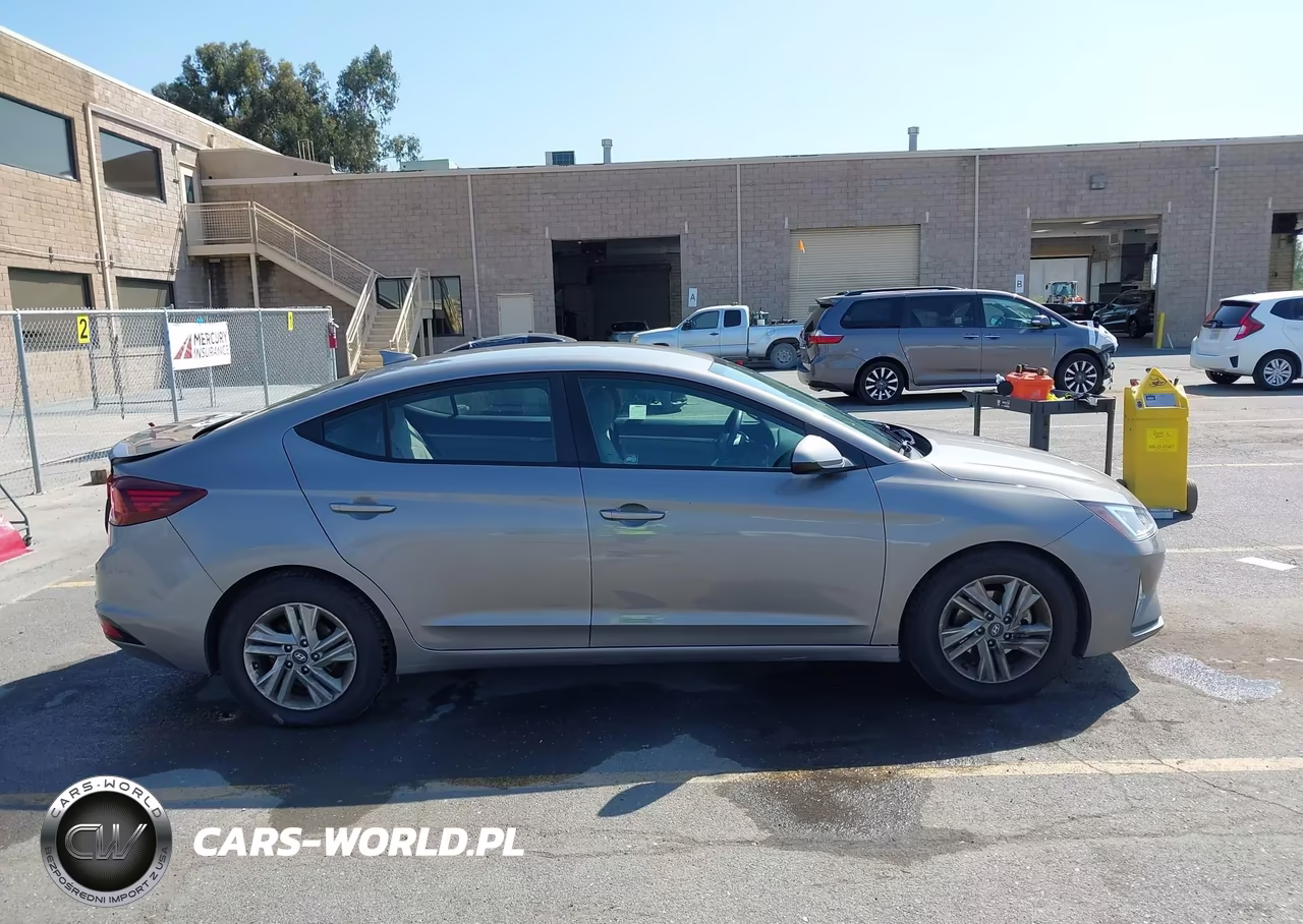 2020 Hyundai Elantra Sel VIN:KMHD84LF6LU024636 - 14