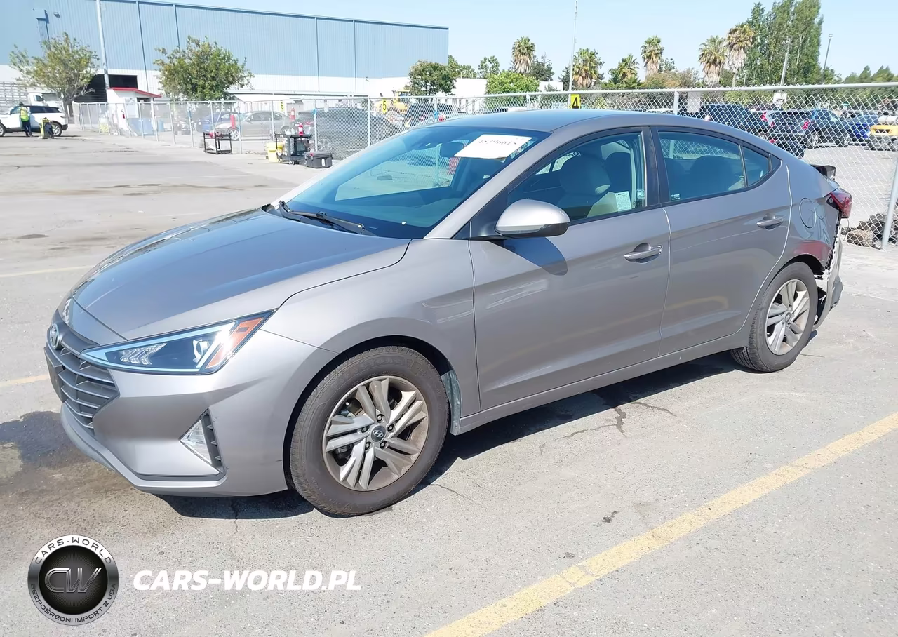2020 Hyundai Elantra Sel VIN:KMHD84LF6LU024636 - 2