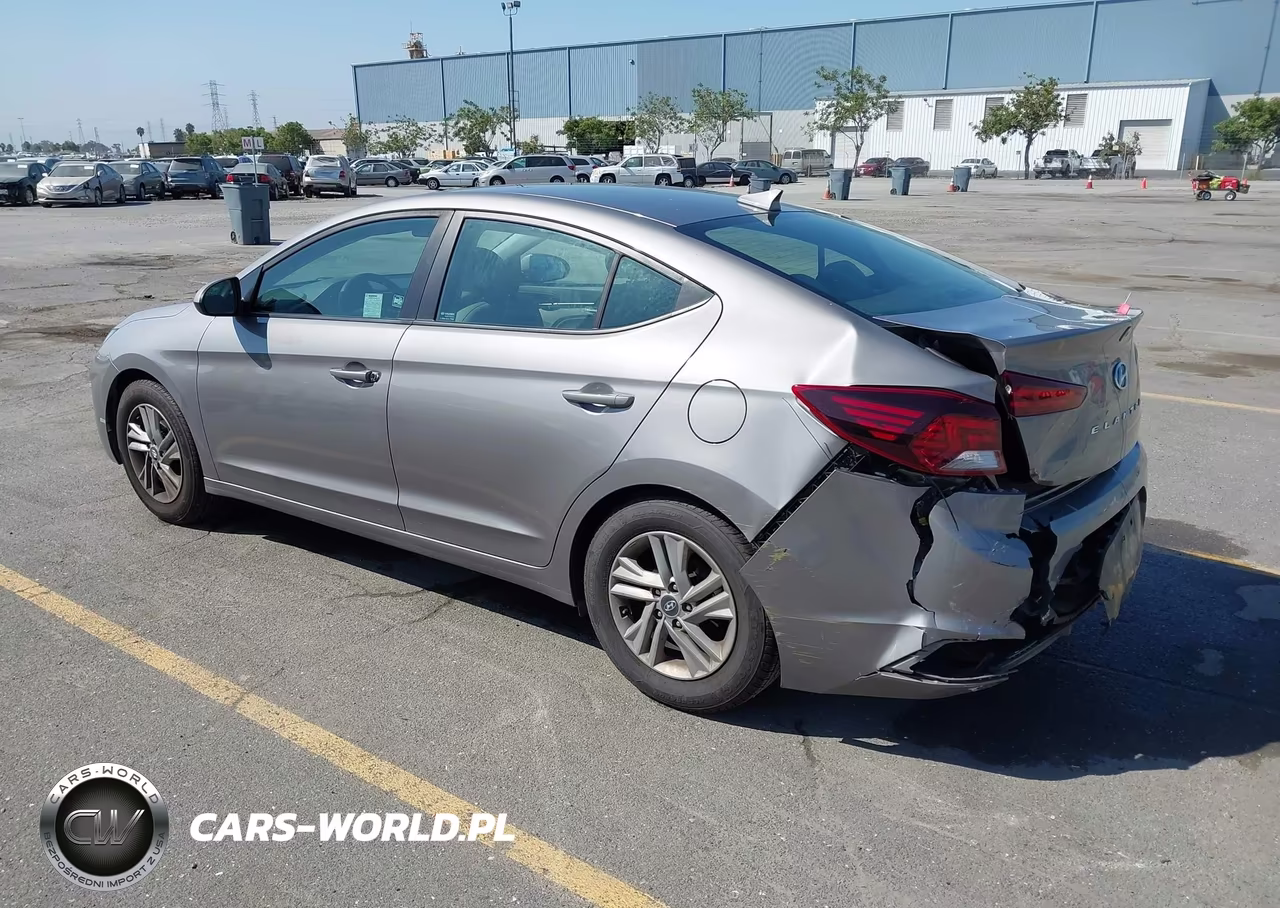2020 Hyundai Elantra Sel VIN:KMHD84LF6LU024636 - 3
