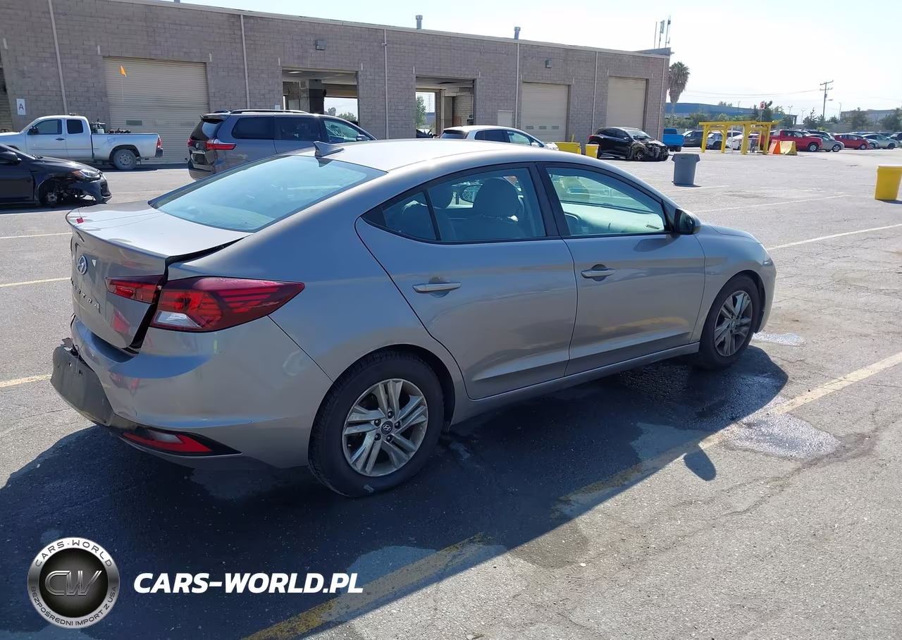 2020 Hyundai Elantra Sel VIN:KMHD84LF6LU024636 - 4