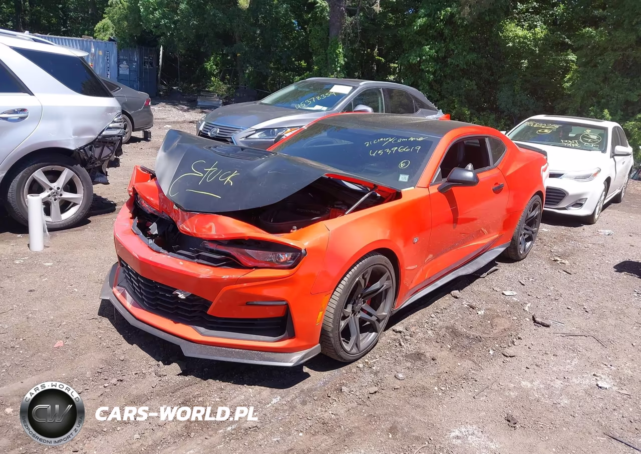 2021 Chevrolet Camaro Rwd 1Ss VIN:1G1FF1R7XM0129912 - 2