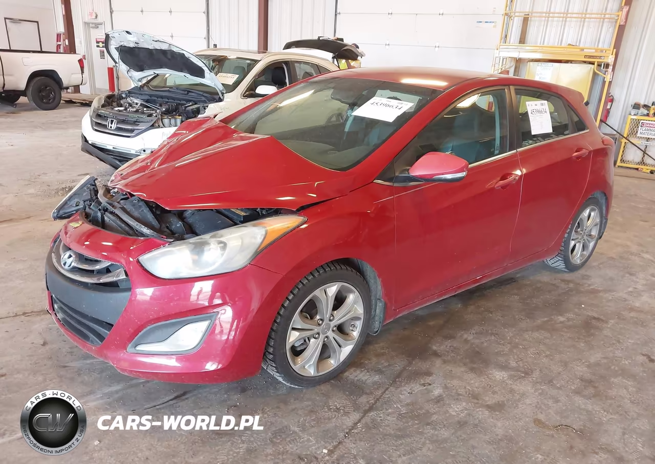 2014 Hyundai Elantra Gt VIN:KMHD35LH9EU184728 - 2
