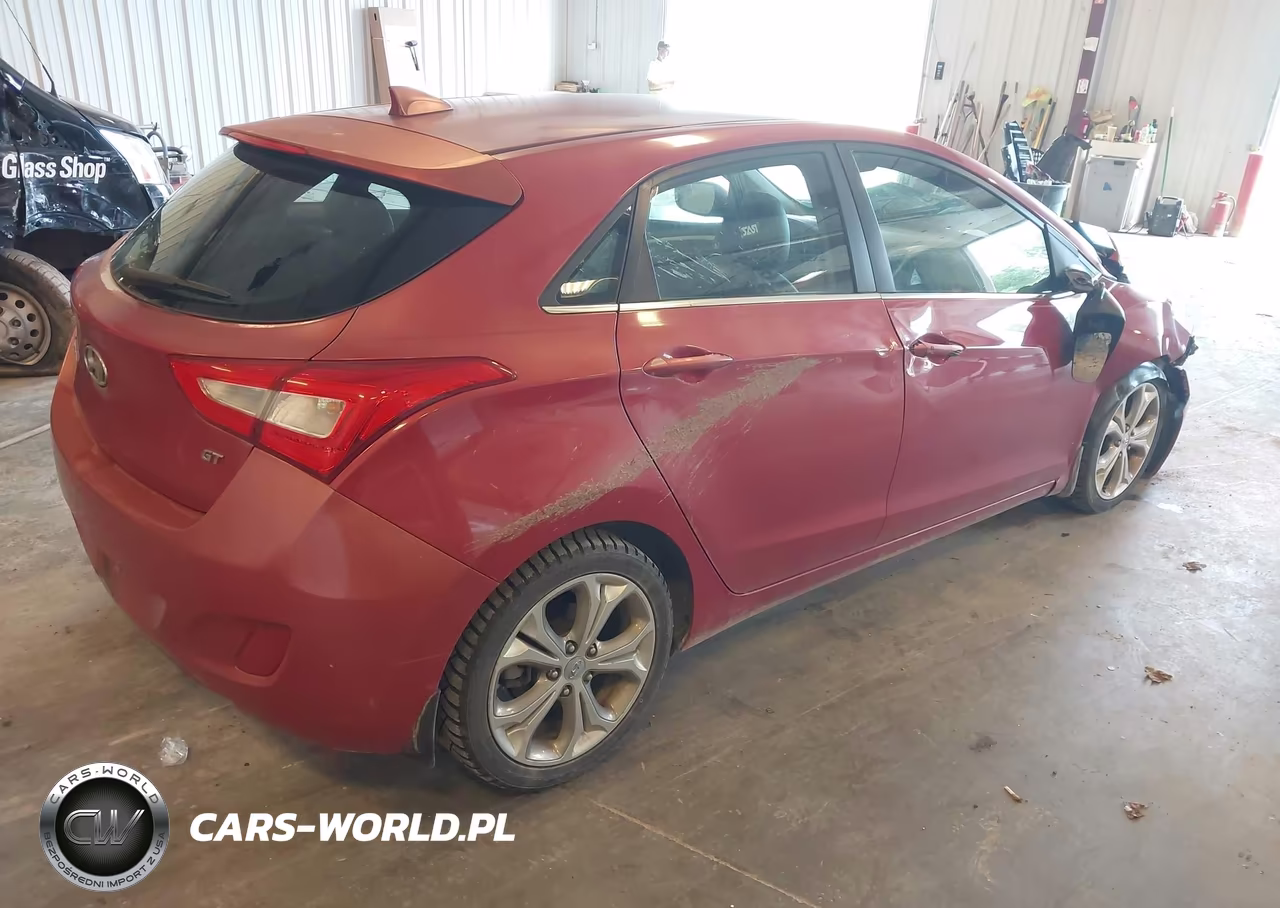 2014 Hyundai Elantra Gt VIN:KMHD35LH9EU184728 - 4