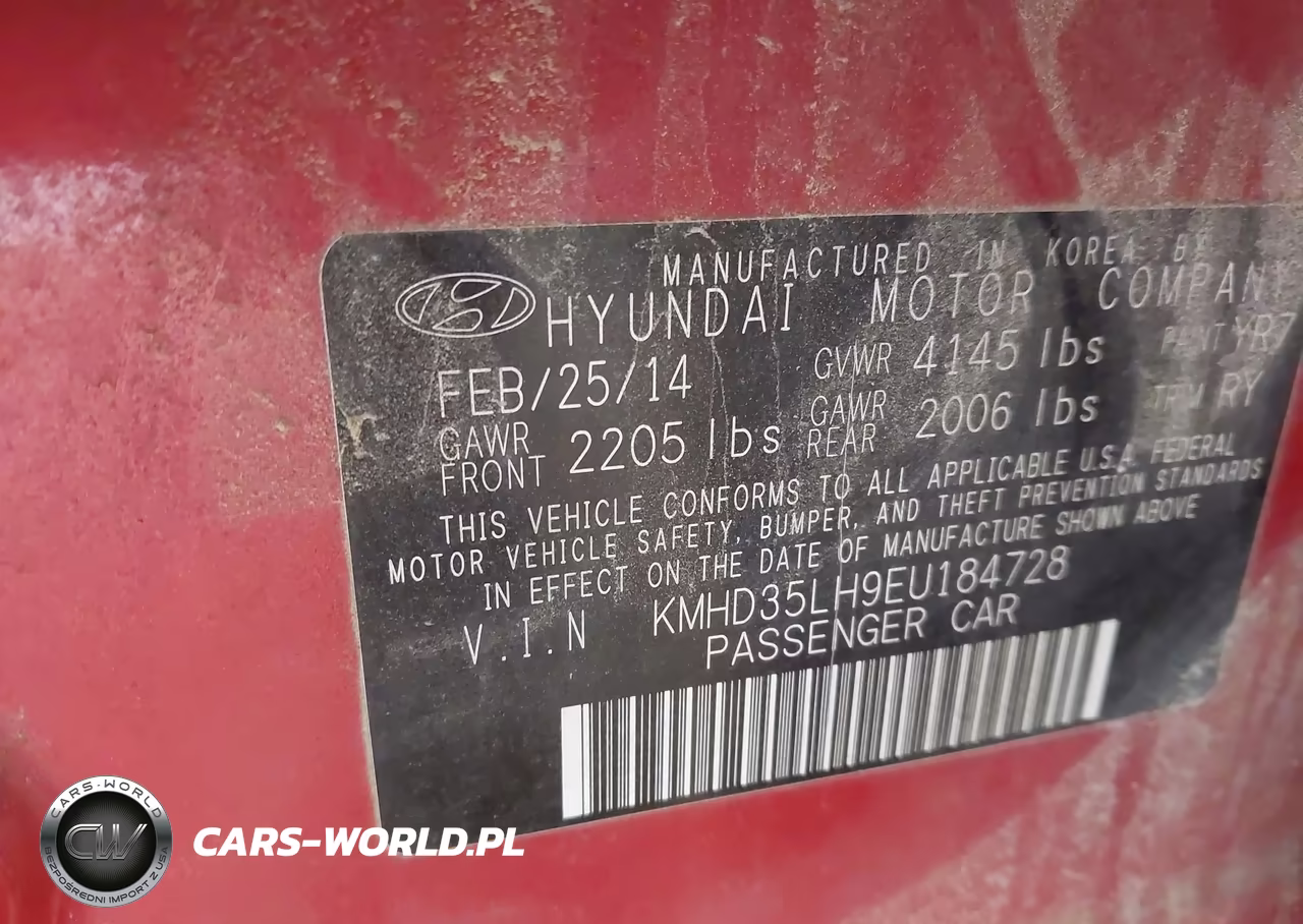2014 Hyundai Elantra Gt VIN:KMHD35LH9EU184728 - 9