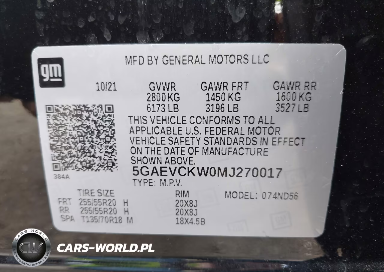 2021 Buick Enclave Awd Avenir VIN:5GAEVCKW0MJ270017 - 9