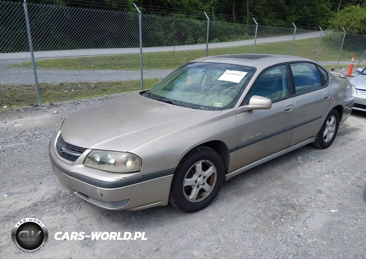 2003 Chevrolet Impala Ls VIN:2G1WH52K139229370 - 2