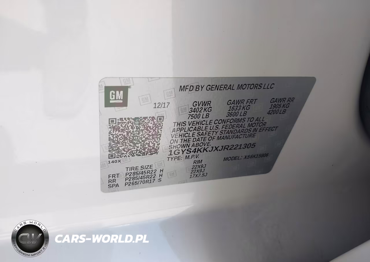 2018 Cadillac Escalade Esv Platinum VIN:1GYS4KKJXJR221305 - 9