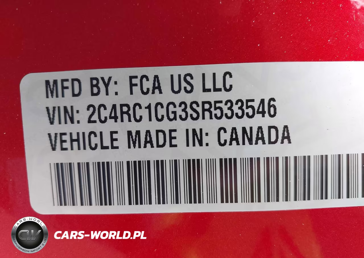 2025 Chrysler Voyager Lx VIN:2C4RC1CG3SR533546 - 9