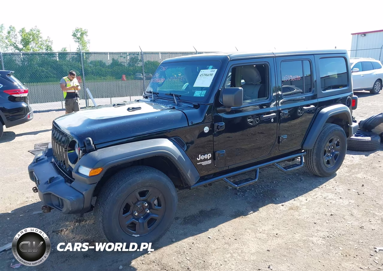 2018 Jeep Wrangler Unlimited Sport 4X4 VIN:1C4HJXDNXJW268180 - 2