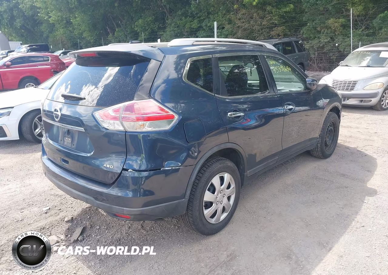 2016 Nissan Rogue S VIN:KNMAT2MV7GP632637 - 4