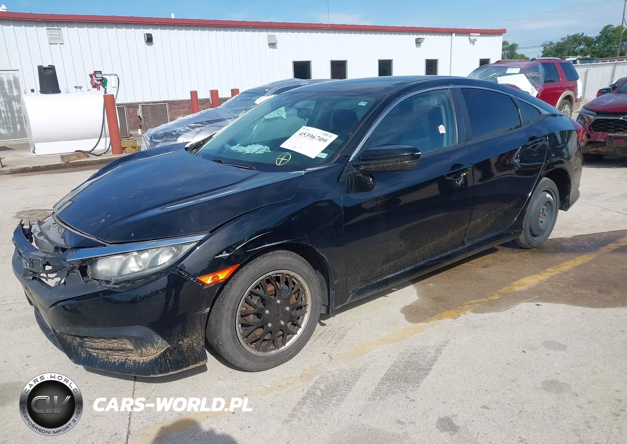 2016 Honda Civic Lx VIN:19XFC2F50GE015843 - 2