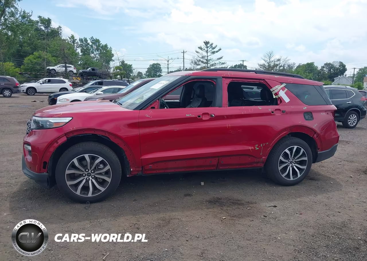 2021 Ford Explorer St VIN:1FM5K8GC0MGA98972 - 14