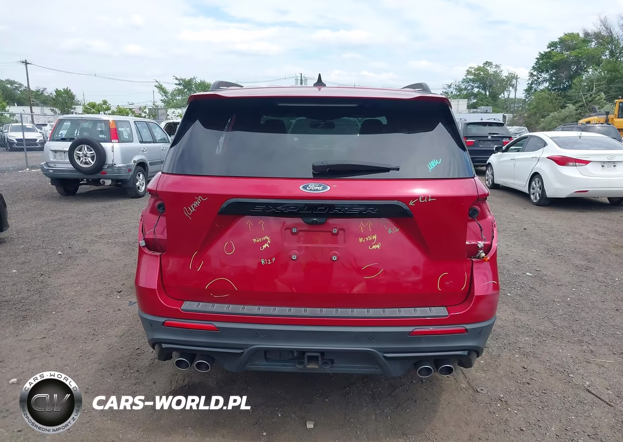 2021 Ford Explorer St VIN:1FM5K8GC0MGA98972 - 16