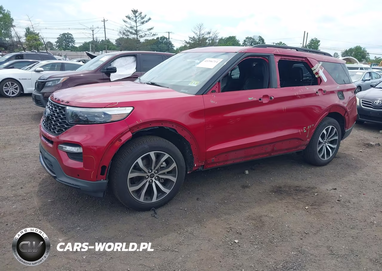 2021 Ford Explorer St VIN:1FM5K8GC0MGA98972 - 2