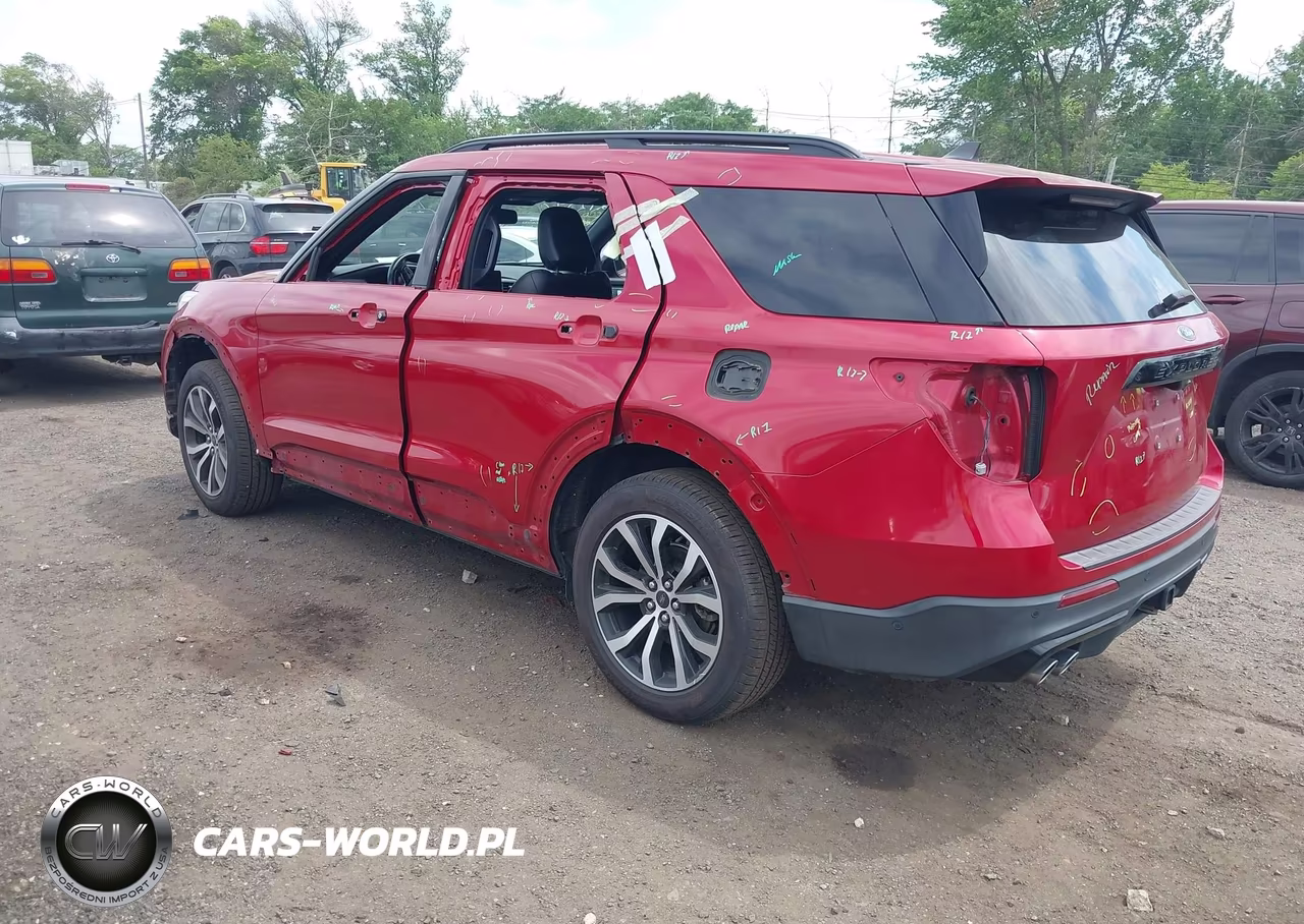 2021 Ford Explorer St VIN:1FM5K8GC0MGA98972 - 3