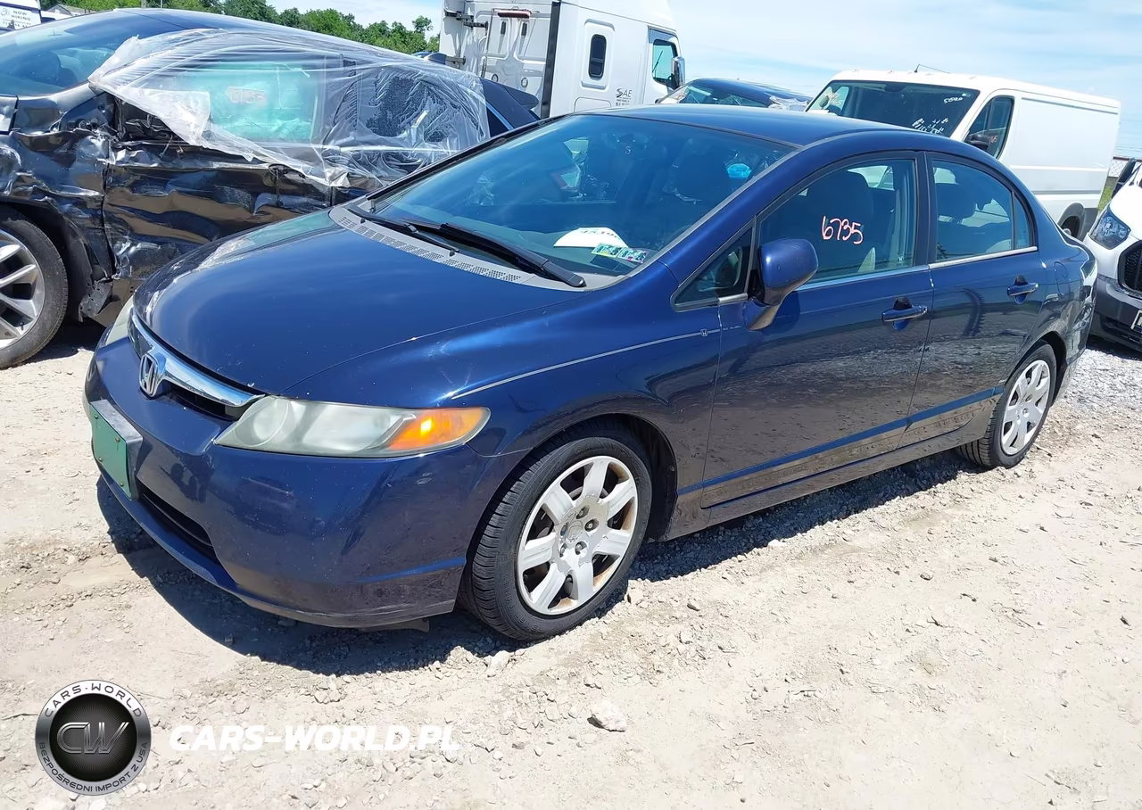 2006 Honda Civic Lx VIN:1HGFA16586L119987 - 2