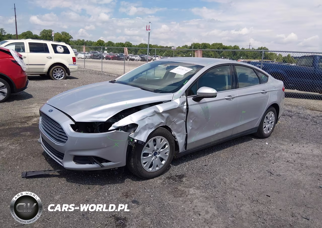 2014 Ford Fusion S VIN:3FA6P0G78ER371980 - 2