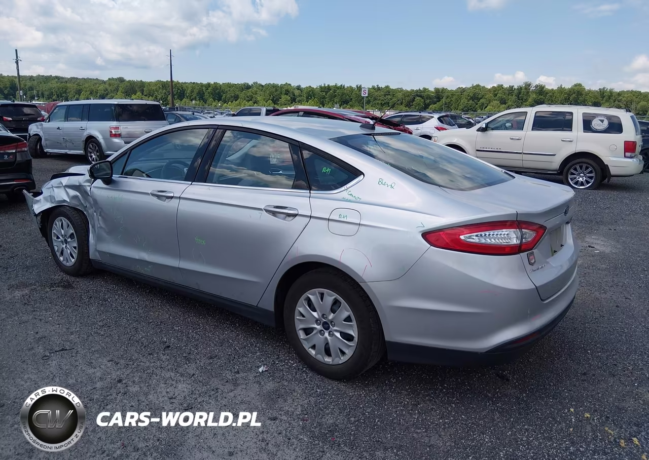 2014 Ford Fusion S VIN:3FA6P0G78ER371980 - 3
