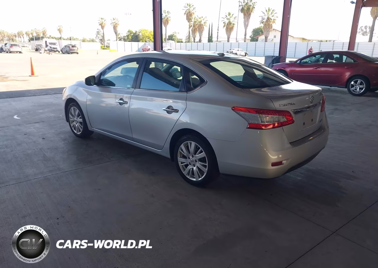 2014 Nissan Sentra Sl VIN:3N1AB7AP0EY203876 - 3