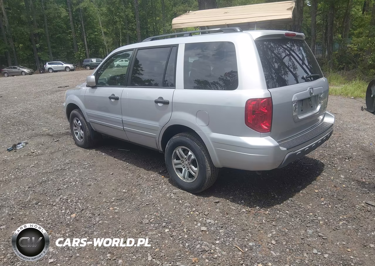 2005 Honda Pilot Ex-L VIN:5FNYF18505B061879 - 3