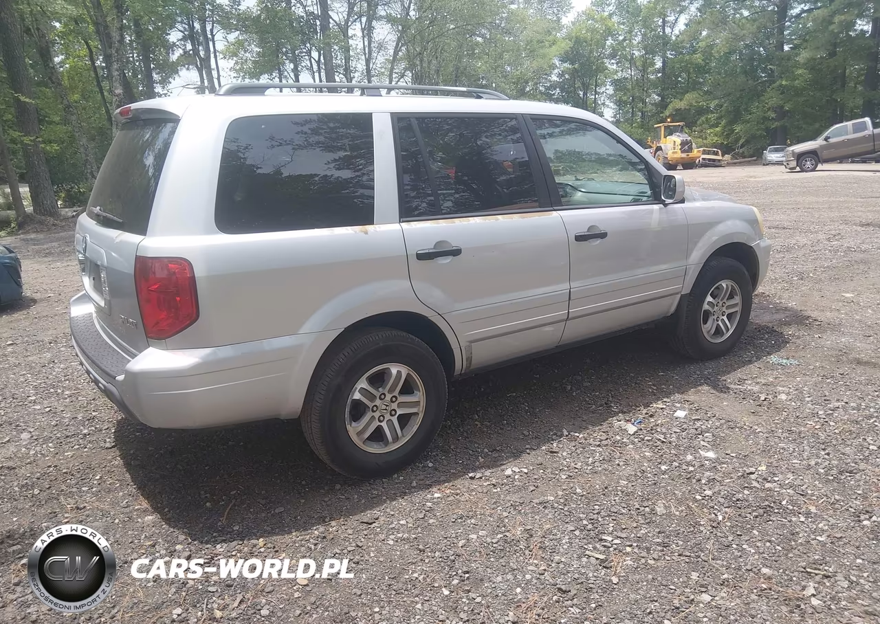 2005 Honda Pilot Ex-L VIN:5FNYF18505B061879 - 4