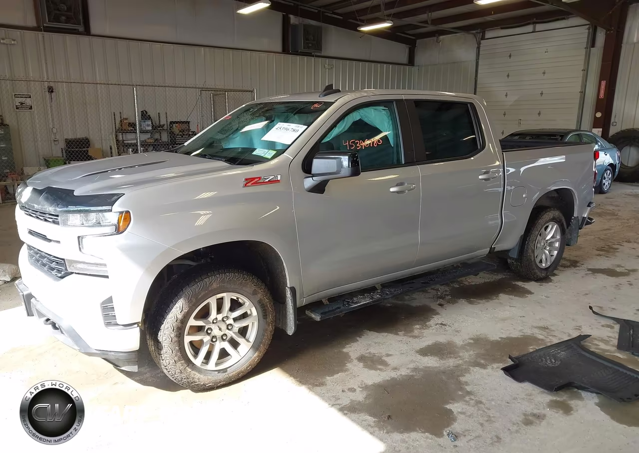 2021 Chevrolet Silverado 1500 4Wd Short Bed Rst VIN:3GCUYEED9MG134087 - 2